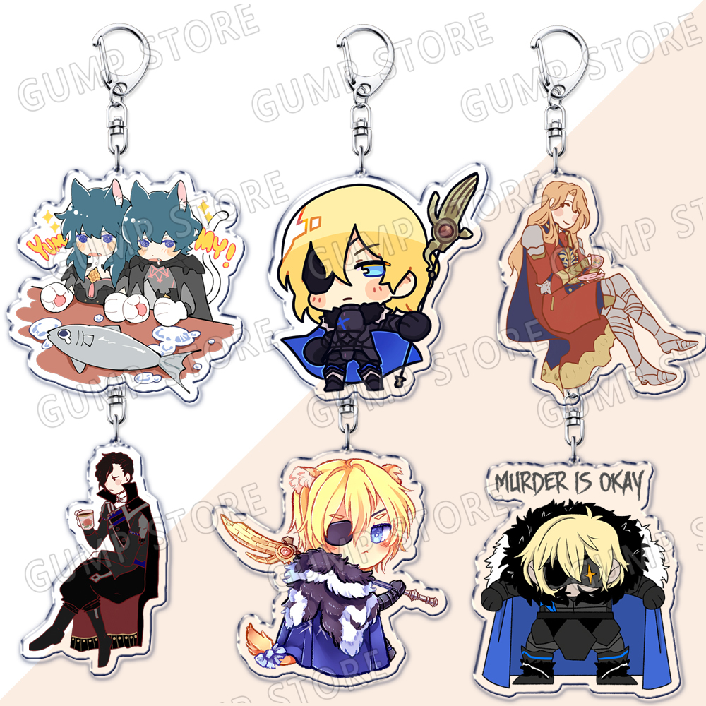 Gaming Accessories For Free Fire - Hot Game Chibis Keychains for Accessories