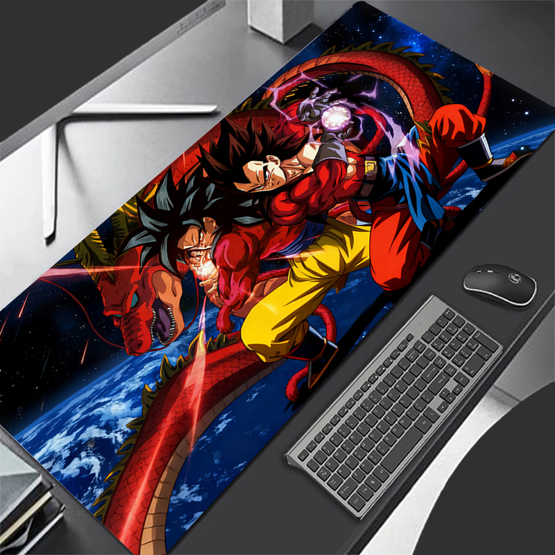 Gaming Accessories For Setup - Keyboard Pad Computer Goku Extended Mousepad