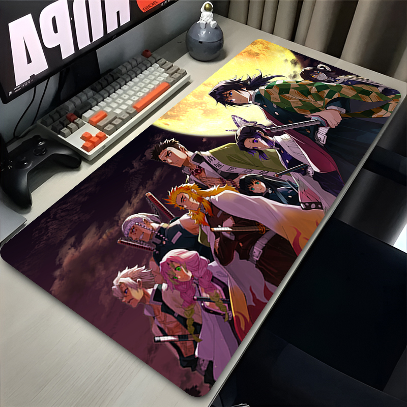 Gaming Accessories Keyboards - Mousepad Anime D-demon Slayer Computer Accessories