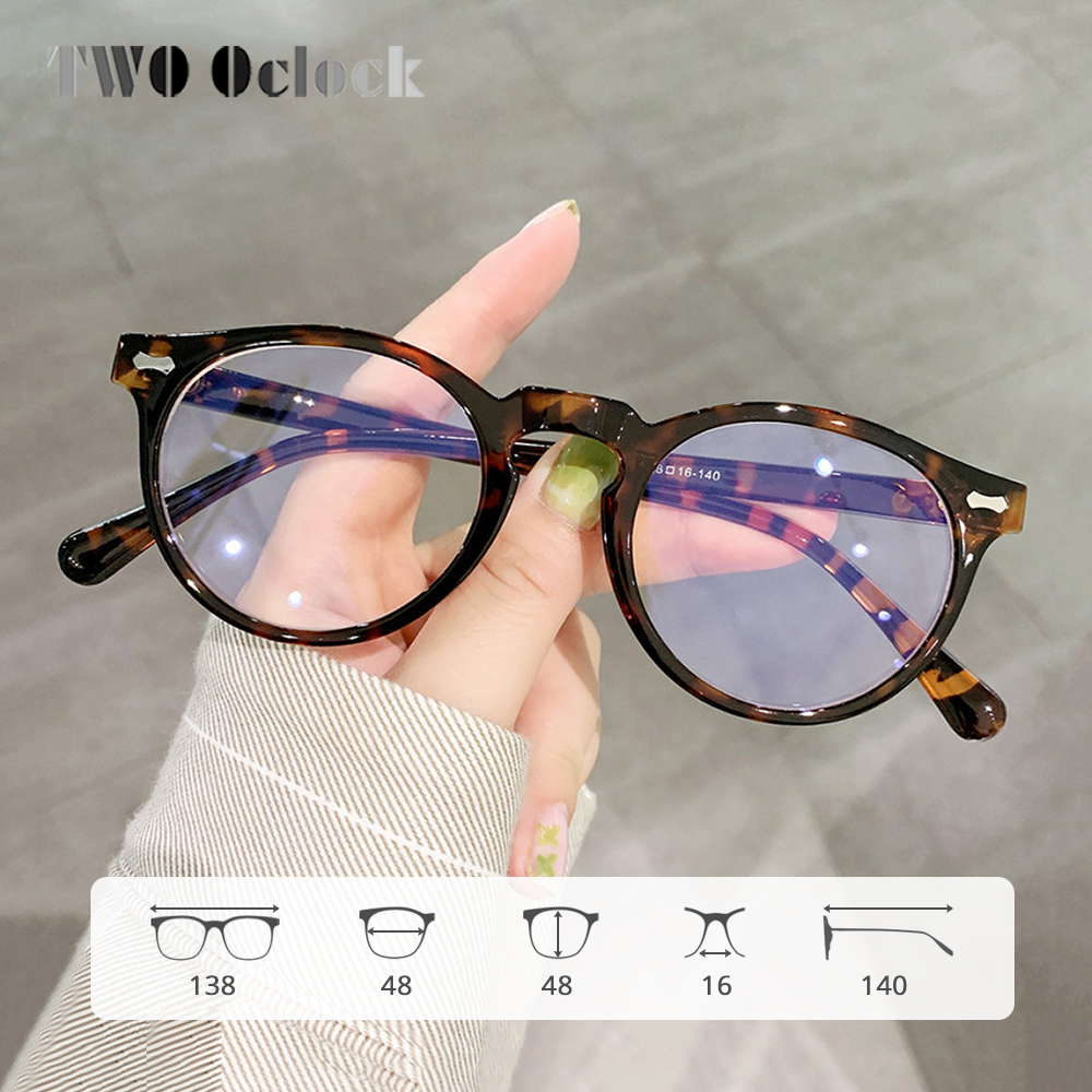 Gaming Accessories Korea - Retro TR90 Round Eyeglass Frame Women