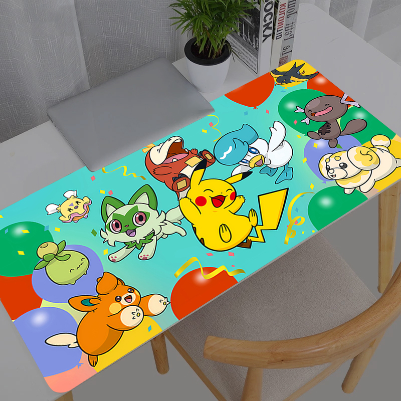 Gaming Accessories For Table - Mouse Pad Rubber Table Pokemon Pikachu