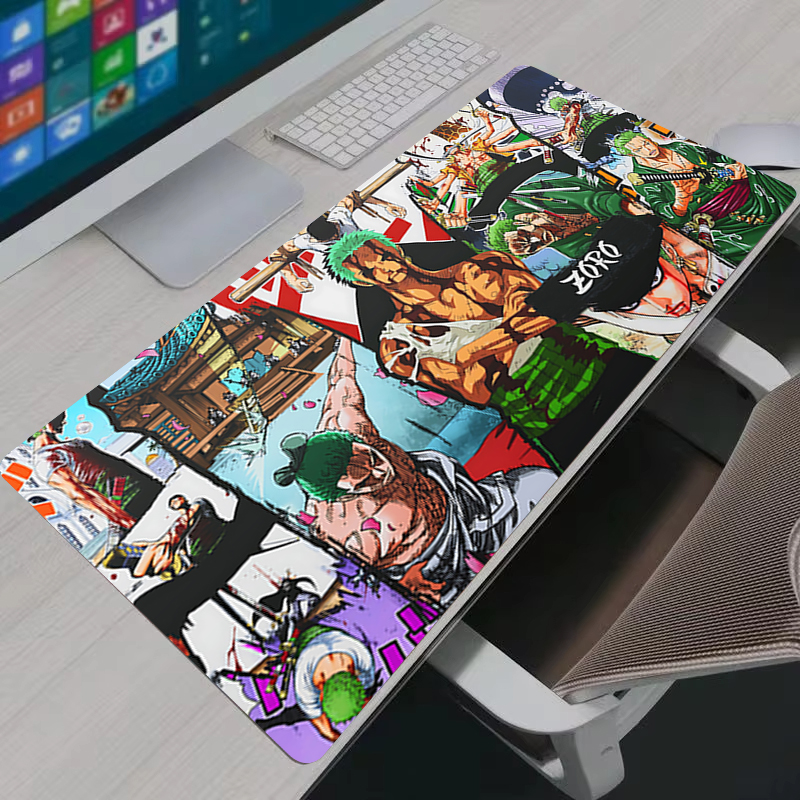 Gaming Accessories For Setup - Mouse Pad PC Gamer Anime Desk