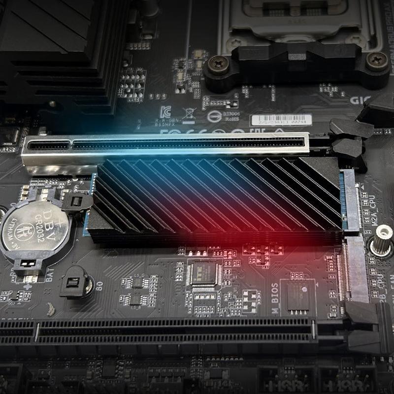 M2 Heatsink Cooler - 2280 M2 SSD Heatsink Aluminum Radiator