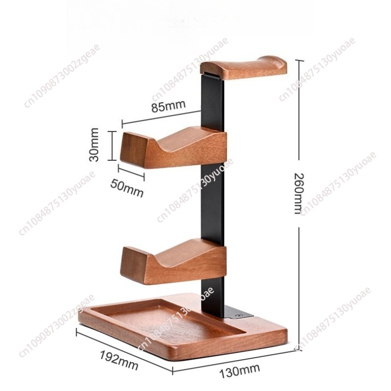 Gaming Accessories Wall Mount - Solid Wood Wall Mounted Shelf with