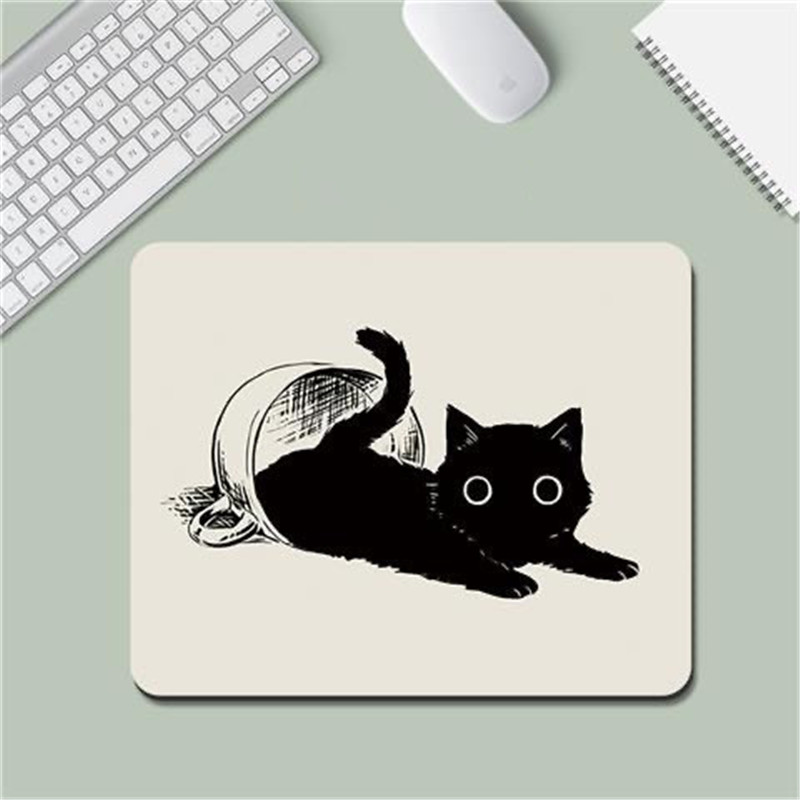 Gaming Accessories For Setup - Mouse Mat Cat Mause Pad Cute