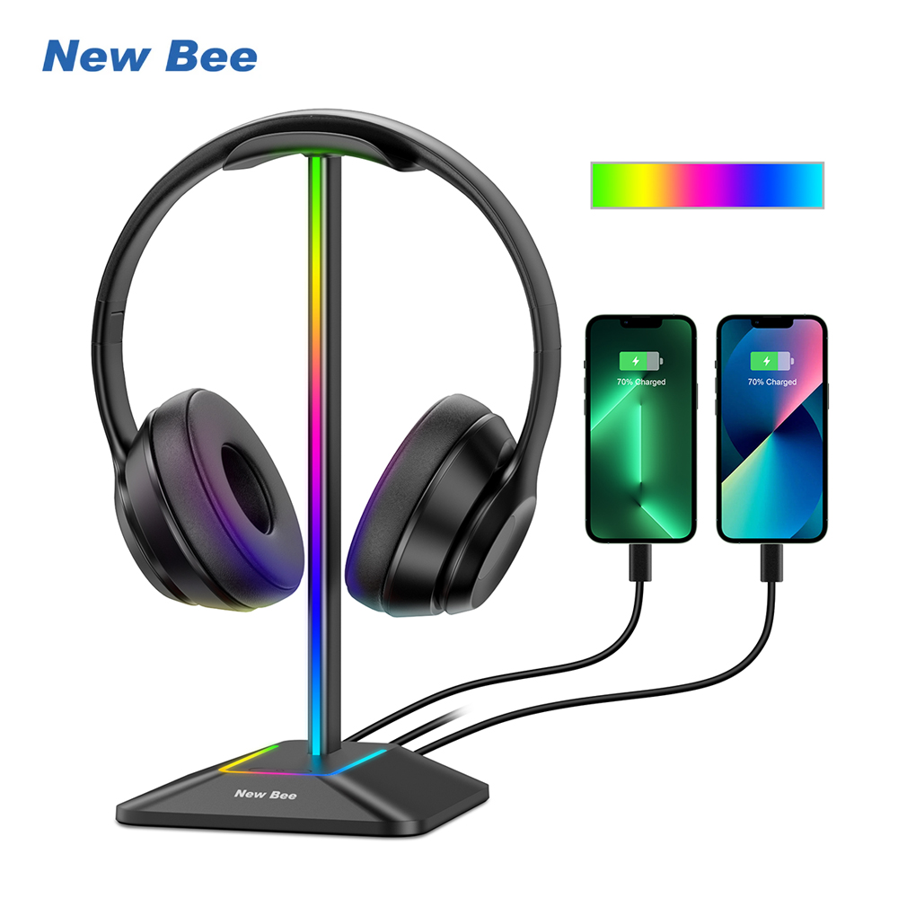 New Bee Z8 RGB Headphones Stan - Gaming Accessories For Setup recensione e prezzo