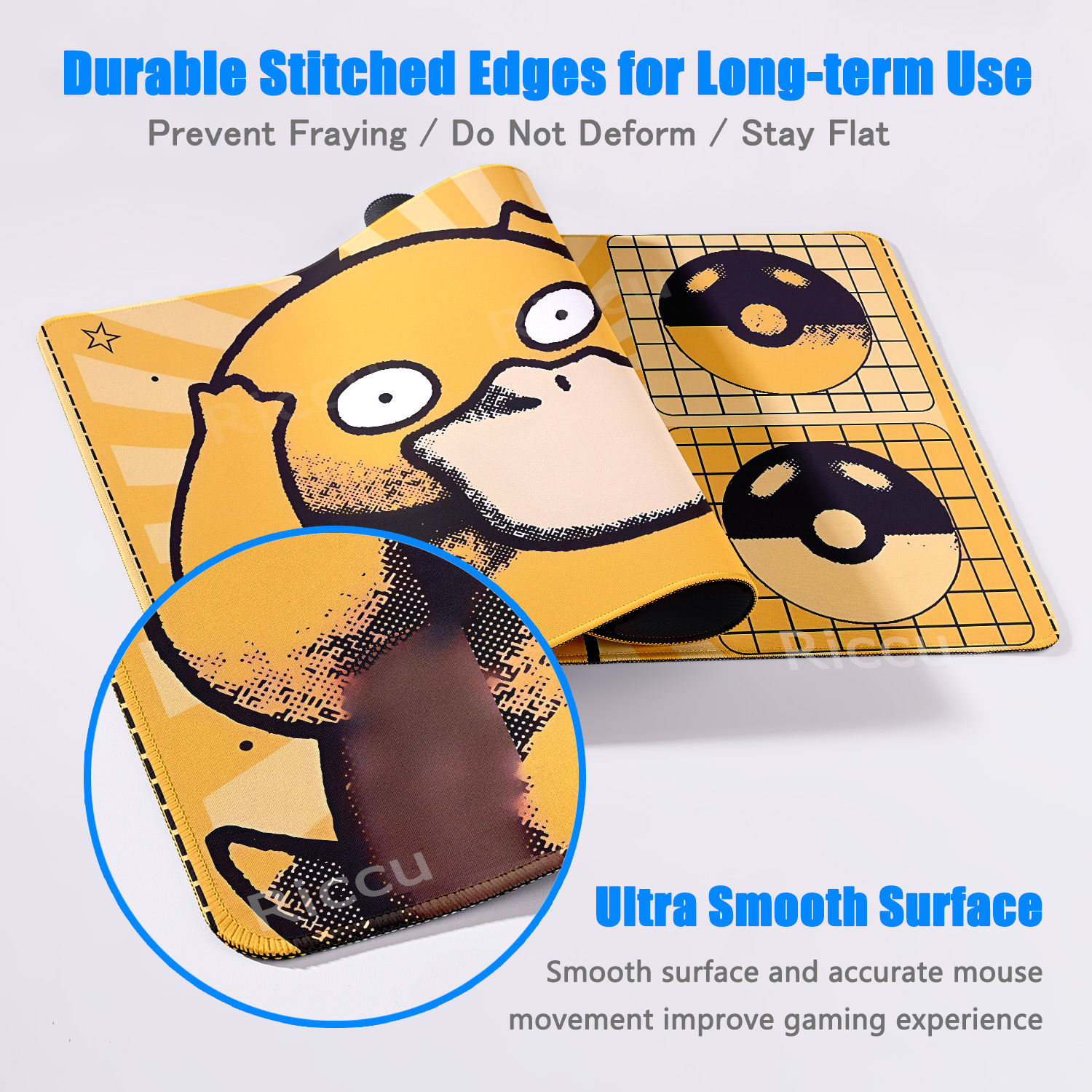 Cartoon Pokémon Mouse Pad Non- - Gaming Accessories For Pc Setup recensione e prezzo