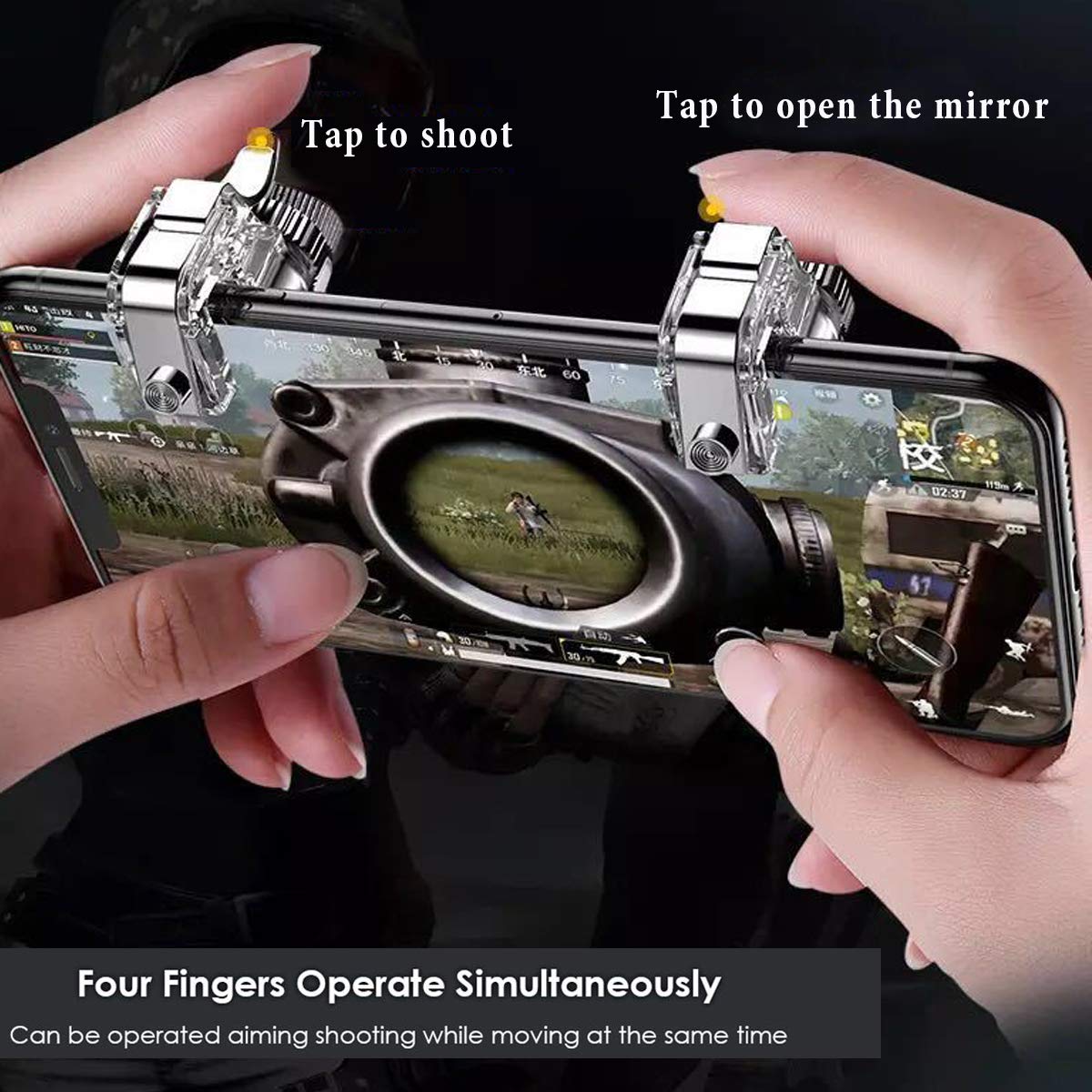 DATA FROG Metal PUBG Mobile Tr - Gaming Accessories For Free Fire recensione e prezzo