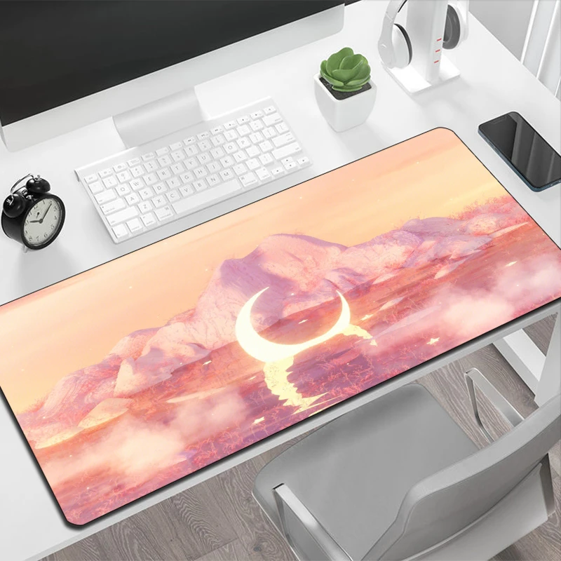 Pc Mouse Pad Gaming Pink Moon  - Gaming Accessories For Pc Setup recensione e prezzo