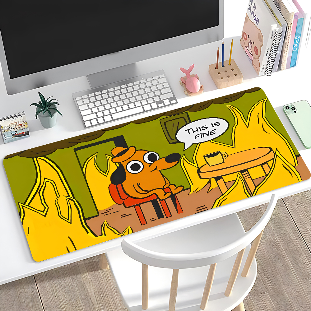 This Is Fine Dog Dachshund Mou - Gaming Accessories For Setup recensione e prezzo