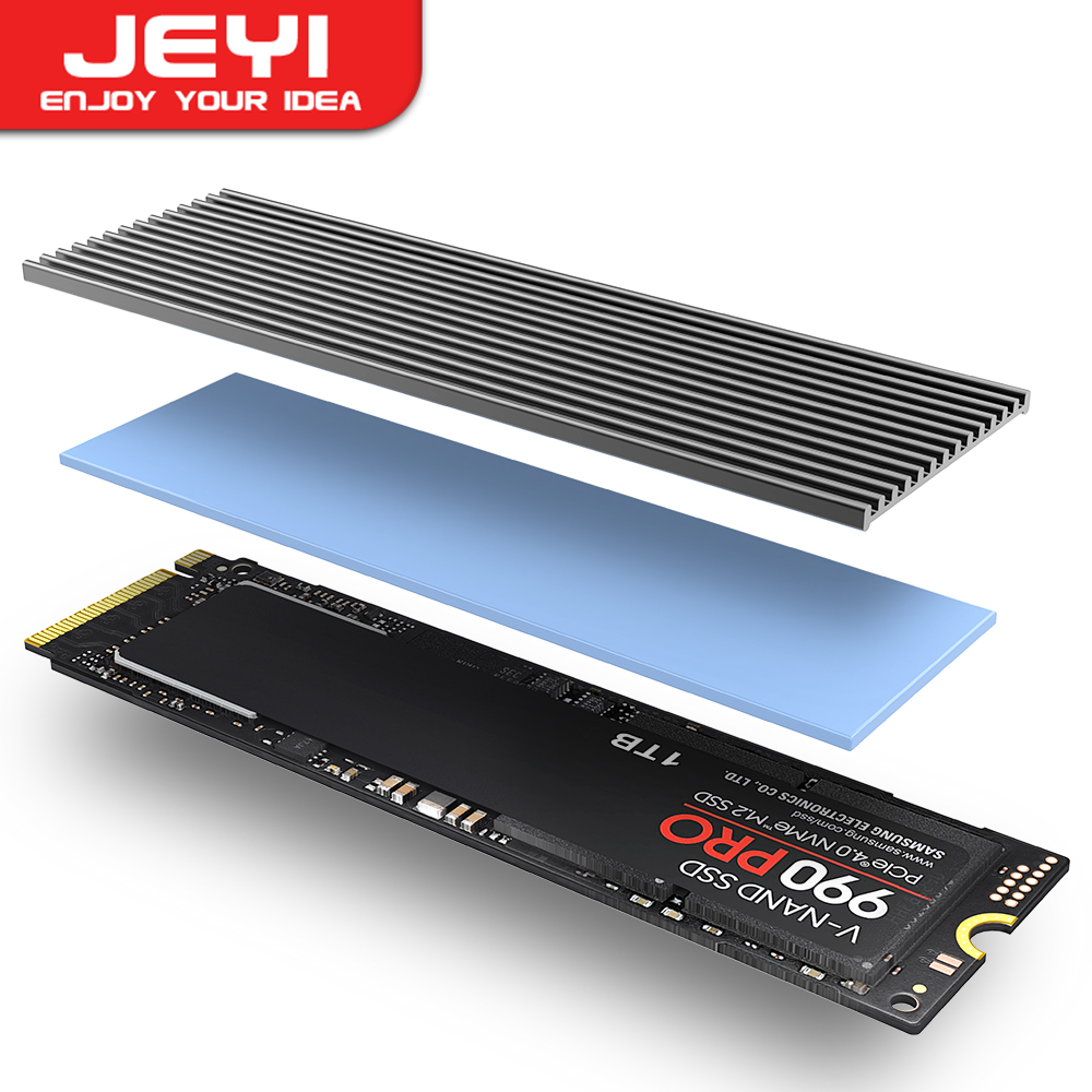 JEYI M.2 SSD Heatsink, Aluminu - M2 Heatsink Cooler recensione e prezzo