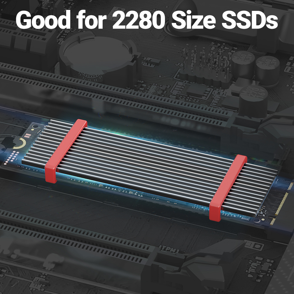 JEYI M.2 SSD Heatsink, Aluminu - M2 Heatsink Cooler recensione e prezzo
