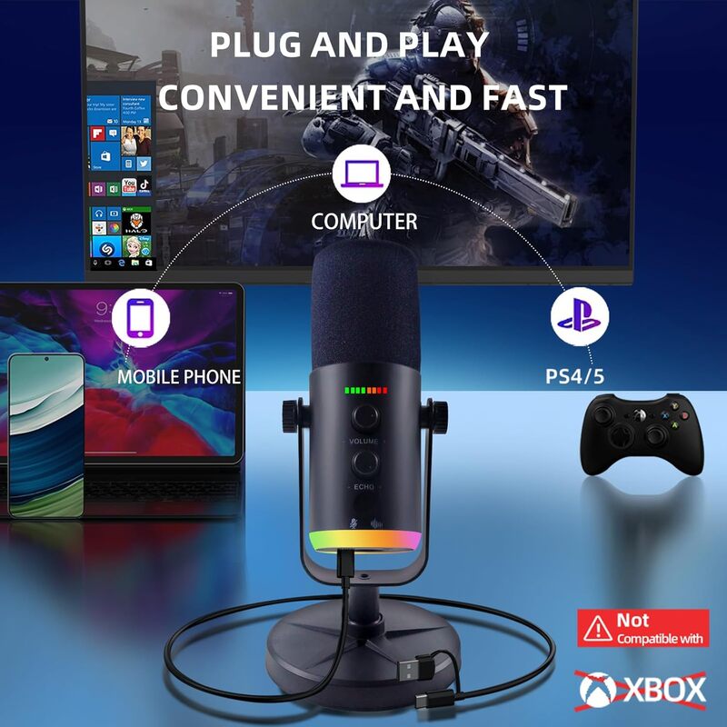 USB/XLR Dual-Mode Dynamic Gami - Gaming Accessories Mobile recensione e prezzo