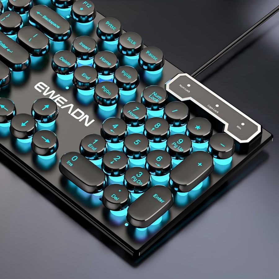 EWEADN Typewriter Gaming Keybo - Gaming Accessories Keyboards recensione e prezzo