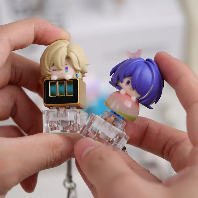 in stock Finger Keycap Honkai  - Gaming Accessories Keyboards recensione e prezzo