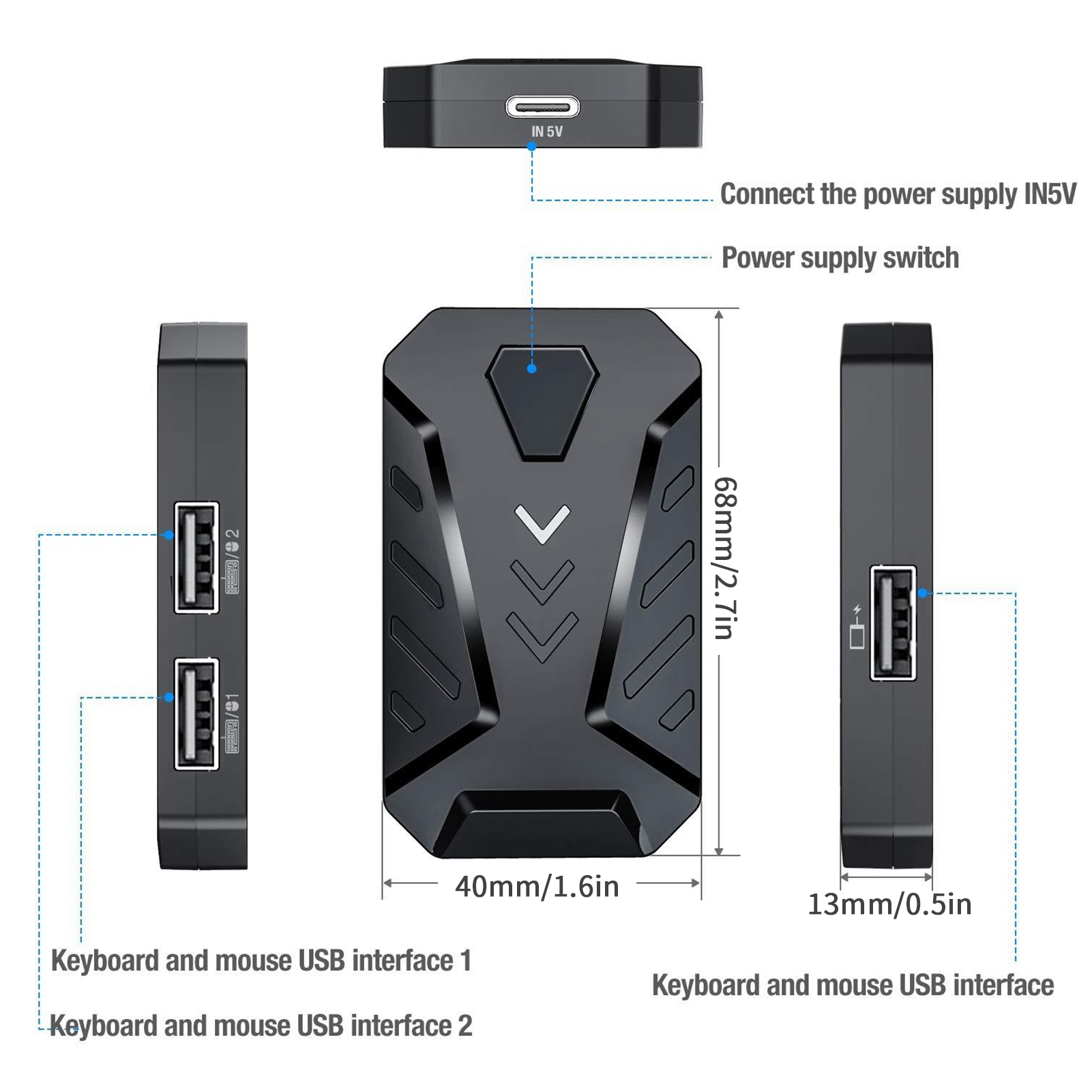 Gaming Keyboard Mouse Converte - Xiaomi Gaming Accessories recensione e prezzo