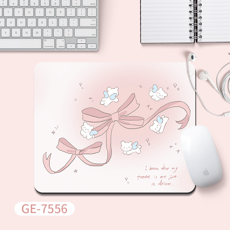 Korea Ins Bow Pink Rubber Desk - Gaming Accessories Korea recensione e prezzo