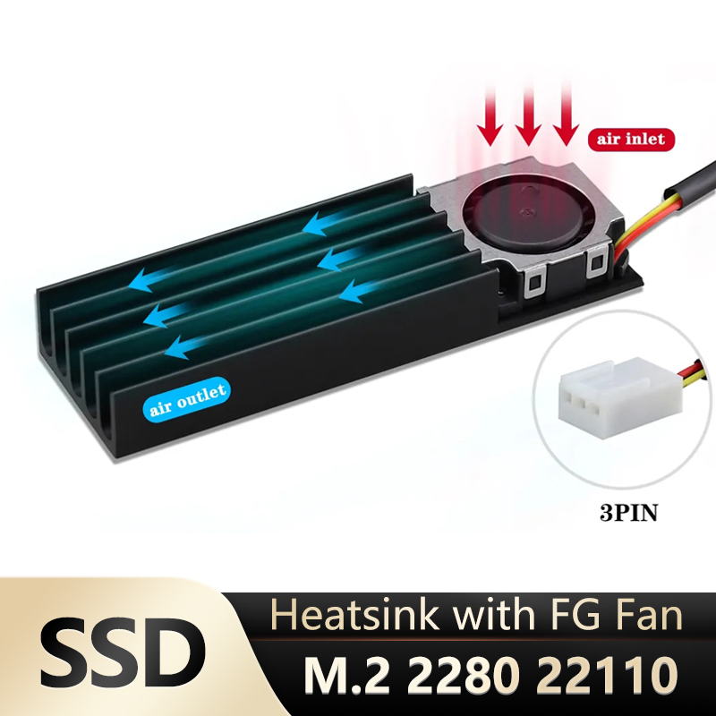 Gdstime M.2 2280 22110 Solid S - M2 Heatsink Cooler recensione e prezzo
