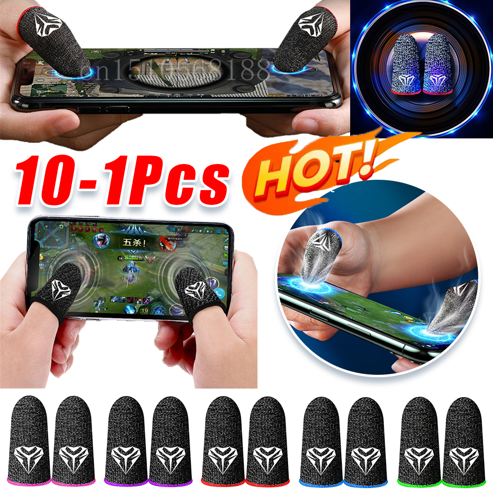 10-2PCS Finger Cots Gaming Fin - Gaming Accessories Mobile recensione e prezzo