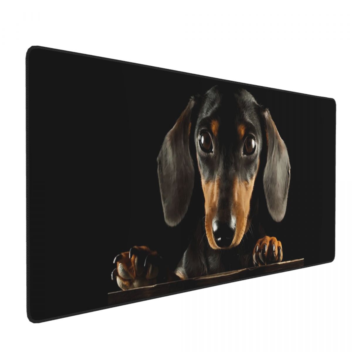 Large Mouse Pad Black Dachshun - Gaming Accessories Photo recensione e prezzo