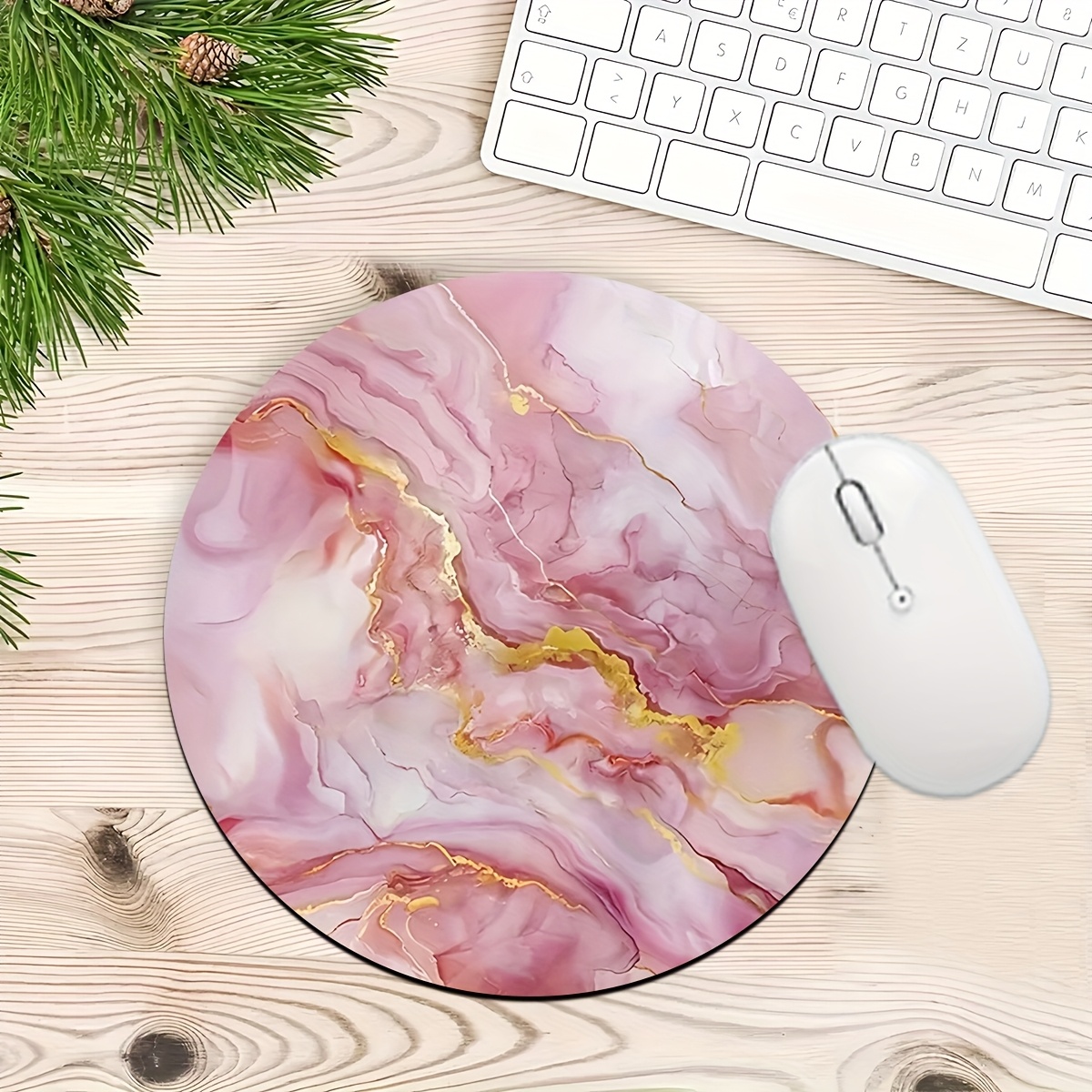 Pink Marble Mouse Pad PC Lapto - Gaming Accessories For Pc Setup recensione e prezzo