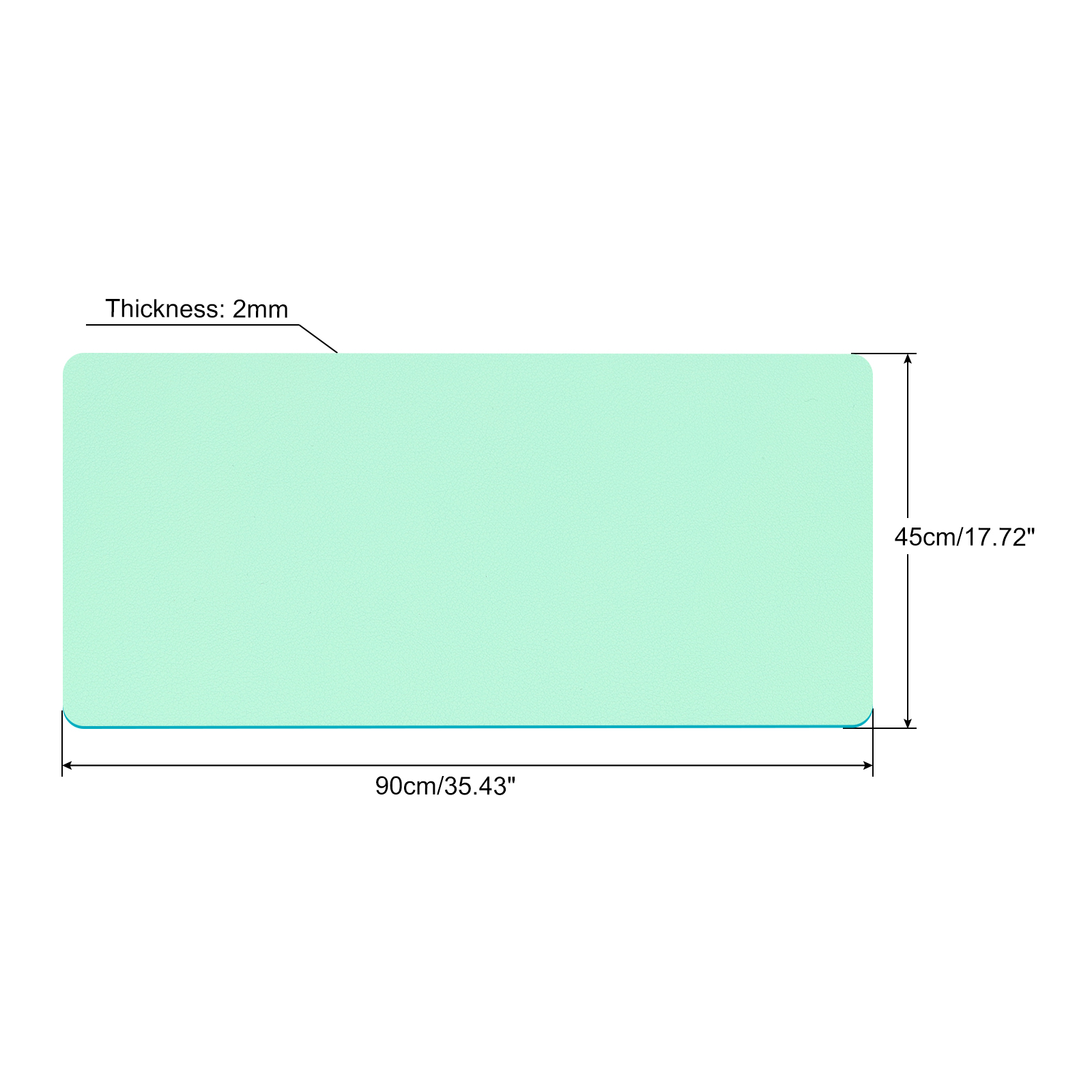 Office Desk Mat Protector PU L - Gaming Accessories Keyboards recensione e prezzo