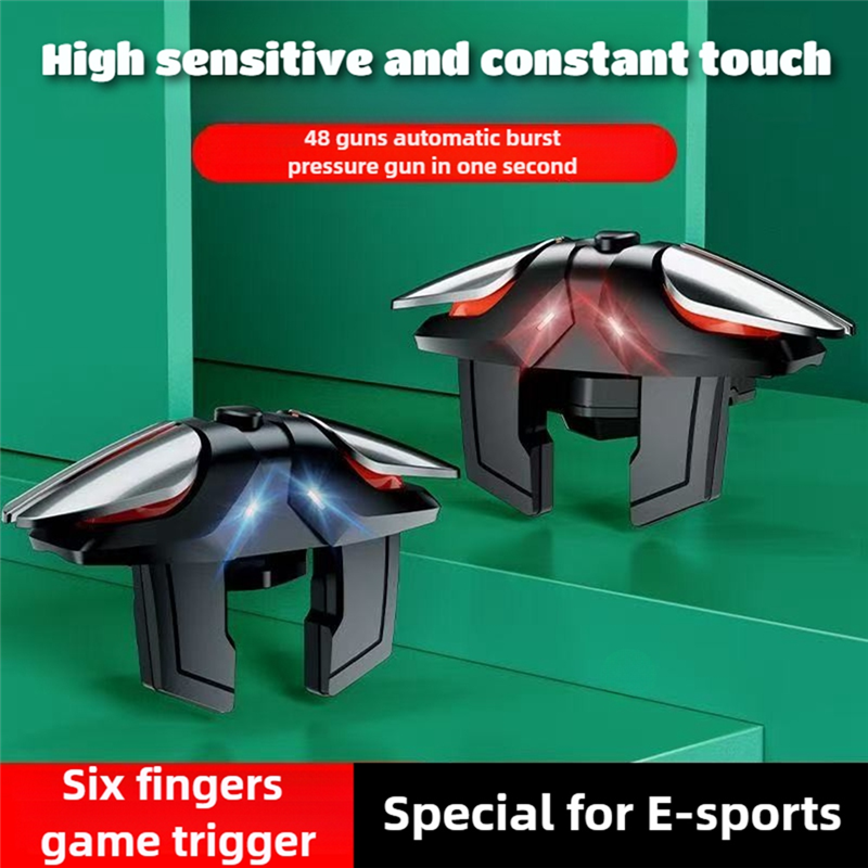 ABUO-Alloy 6 Finger Pulse Auto - Gaming Accessories For Free Fire recensione e prezzo