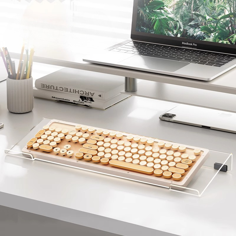 Acrylic Keyboard Tray Stand Er - Gaming Accessories For Pc Setup recensione e prezzo