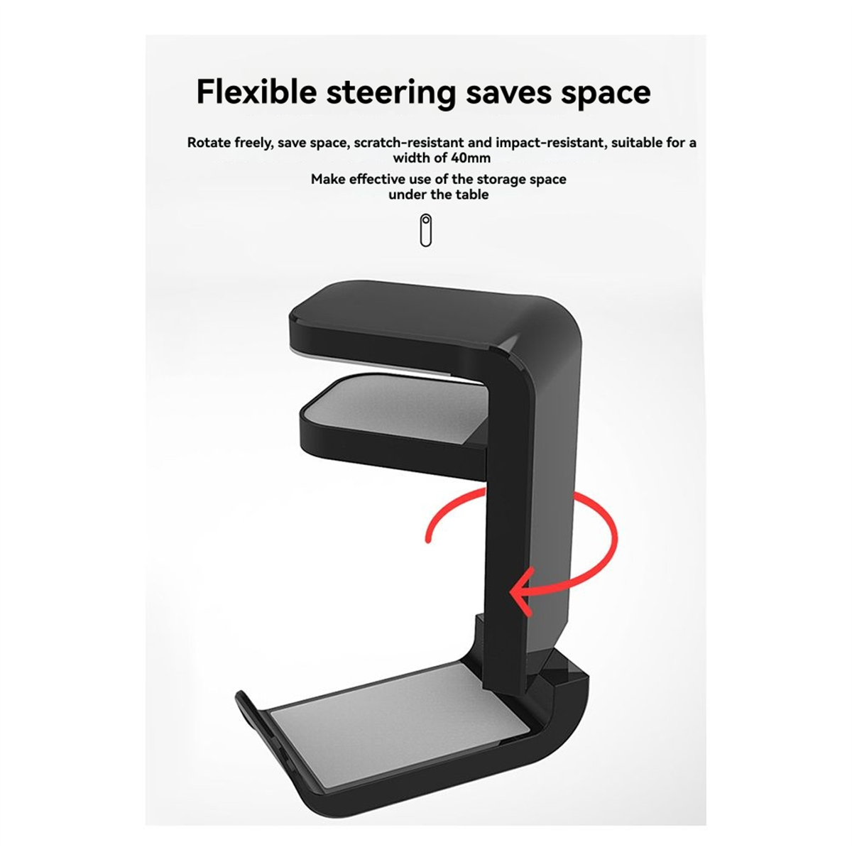 ABYB 360° Rotating Headphone S - Gaming Accessories Wall Mount recensione e prezzo