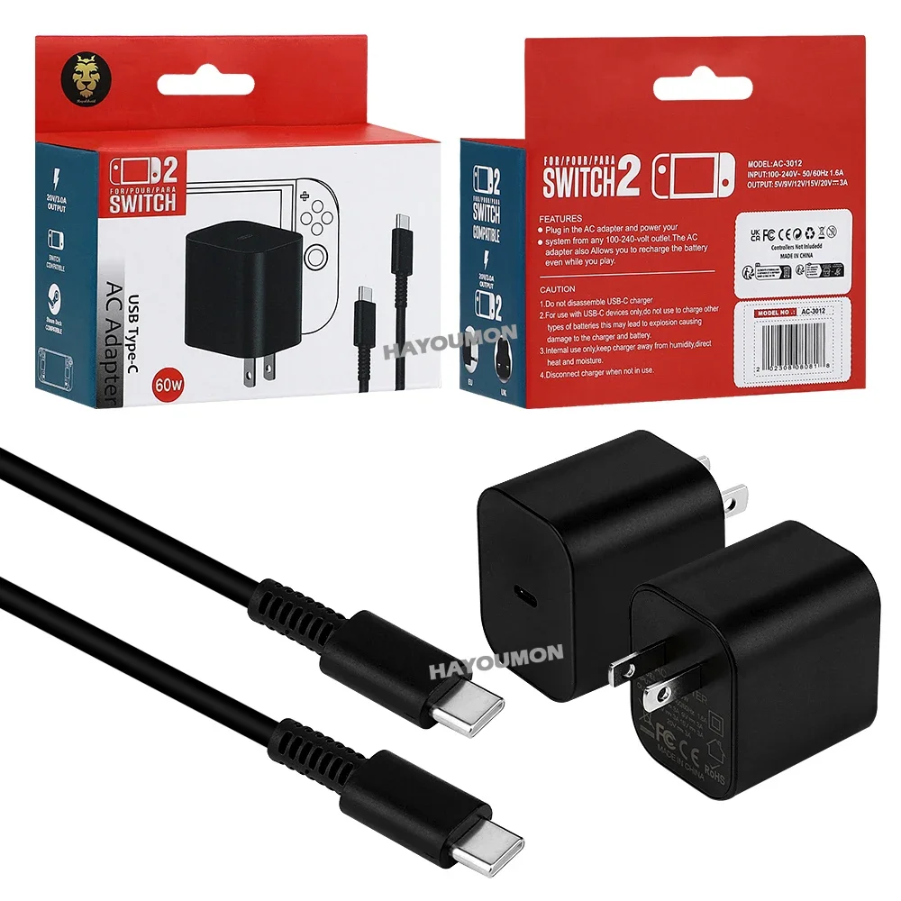 AC Adapter For Switch 2 Fast C - Gaming Accessories Wall Mount recensione e prezzo
