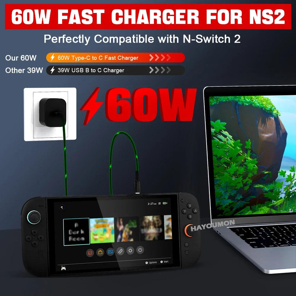 AC Adapter For Switch 2 Fast C - Gaming Accessories Wall Mount recensione e prezzo