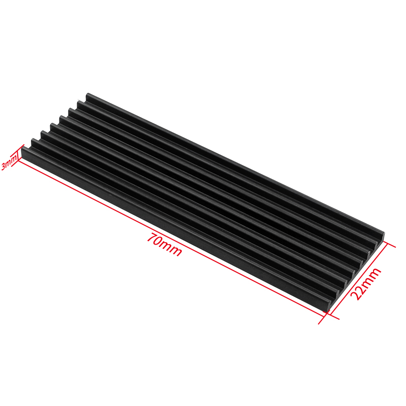 M.2 SSD Heatsink Aluminum Radi - M2 Heatsink Cooler recensione e prezzo